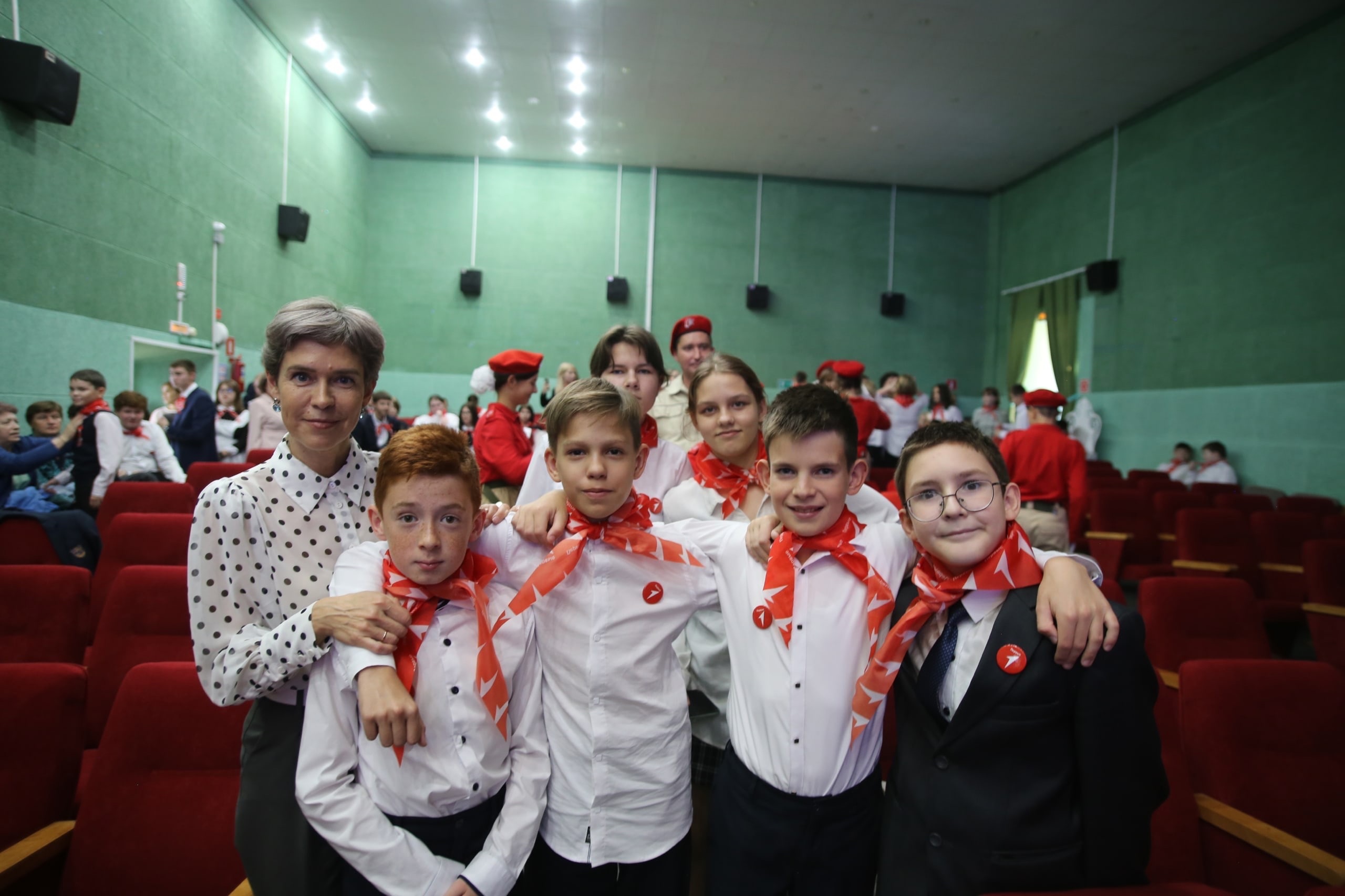 14 сентября произошло значимое событие для нашей школы - открытие первичного отделения Российского движения детей и молодежи &amp;quot;Движение первых&amp;quot;..