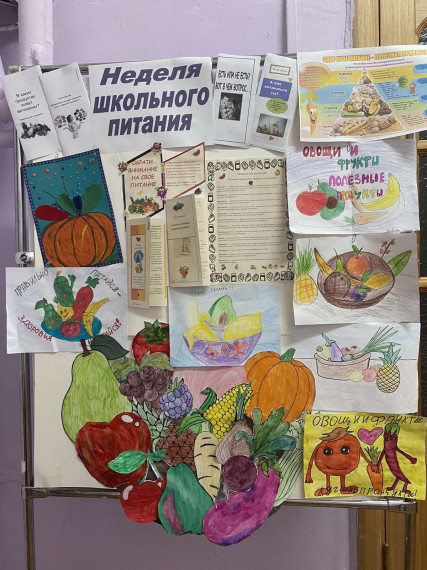В рамках проведения Всероссийской недели школьного питания с 21.11 - 25.11. 2022г в нашей школе прошли следующие мероприятия.